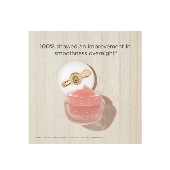 Tatcha Kissu Lip Mask - Soft Pink and Gold - Picture 3 of 6